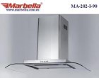 hút mùi kính cong Marbella MA-202-IC-90
